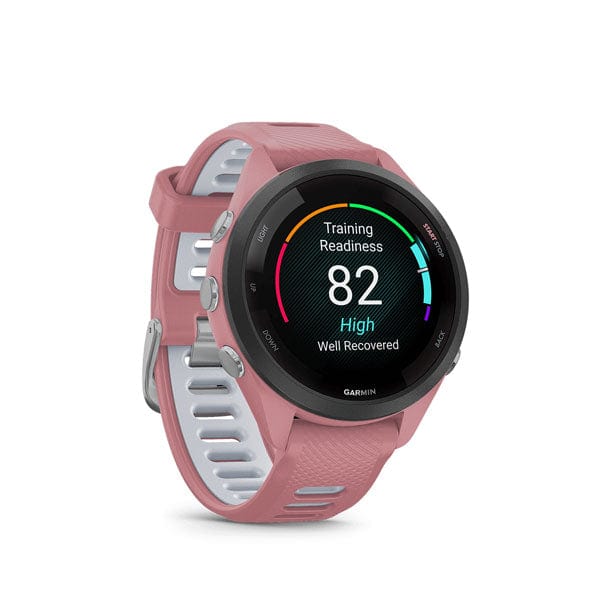 Garmin Forerunner 265S Music Advanced GPS Running Smartwatch - Pink