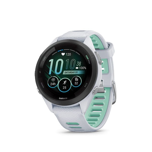 Garmin Forerunner 265S Music Advanced GPS Running Smartwatch - Whitestone