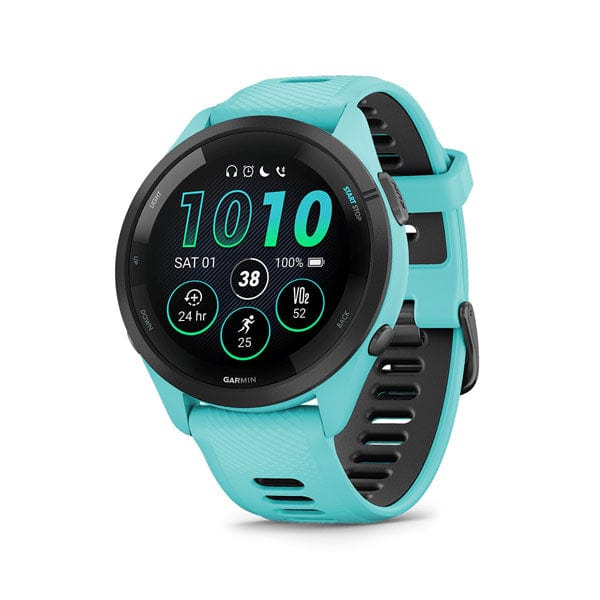 Garmin Forerunner 265 Music Advanced GPS Running Smartwatch - Aqua