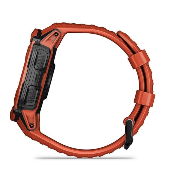 Garmin Instinct 2X Solar - Outdoor GPS Smartwatch Malaysia - Flame Red