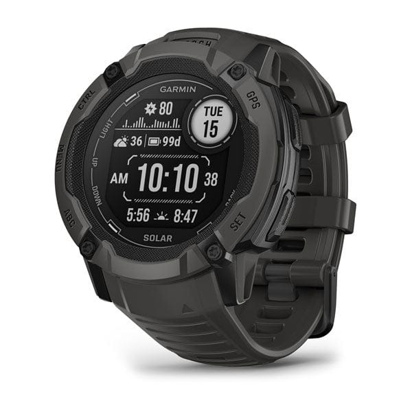 Garmin Instinct 2X Solar - Outdoor GPS Smartwatch Malaysia -Graphite