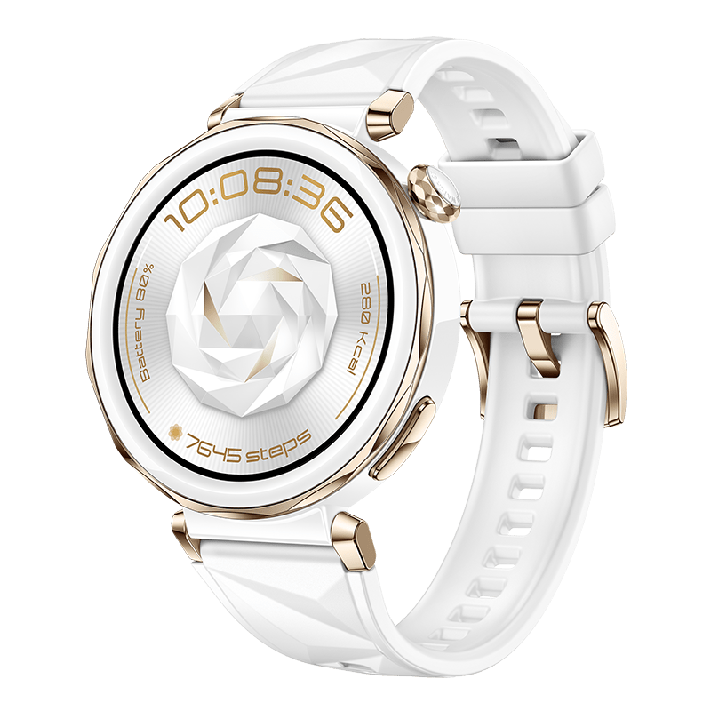 Huawei Watch GT 5 Pro 42mm White Rubber