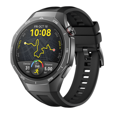 Huawei Watch GT 5 Pro 46mm Black Rubber