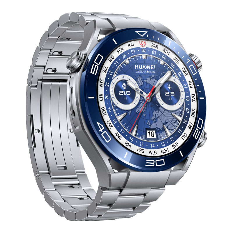 Huawei Watch Ultimate Premium 100m Diving Smartwatch  - Voyage Blue