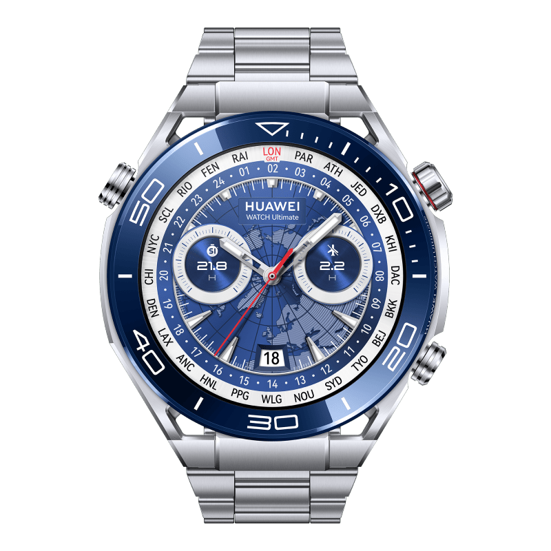 Huawei Watch Ultimate Premium 100m Diving Smartwatch  - Voyage Blue