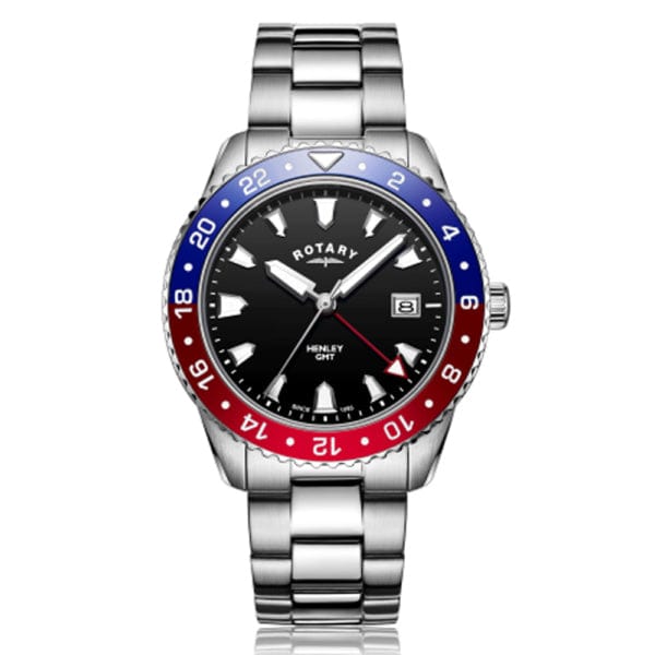 Rotary GB05108/30 GMT Sapphire Quartz Men Watch
