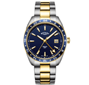 Rotary GB05296/05 GMT Sapphire Two-tone Quartz Men Watch
