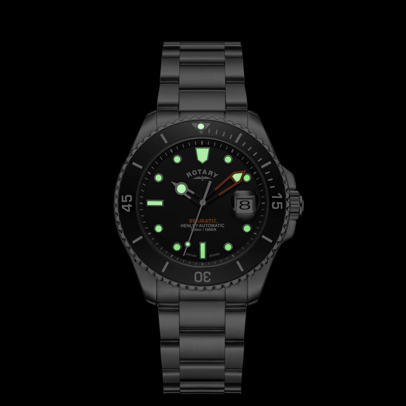 Rotary GB05430/04 Sapphire Automatic Men Divers Watch