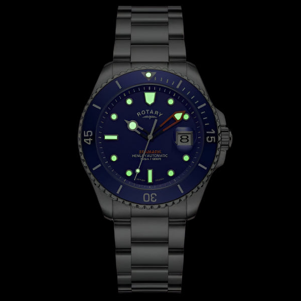 Rotary GB05430/05 Sapphire Automatic Men Divers Watch
