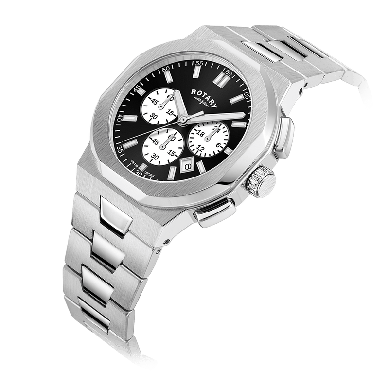 Rotary GB05450/65 Chronograph Sapphire Quartz Men Watch