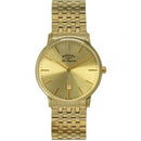 Rotary GB90052/03 Gold Sapphire Quartz Men Watch