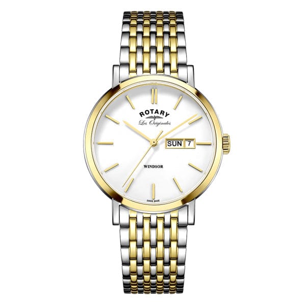 Rotary GB90154/01 Sapphire Two-tone Quartz Men Watch