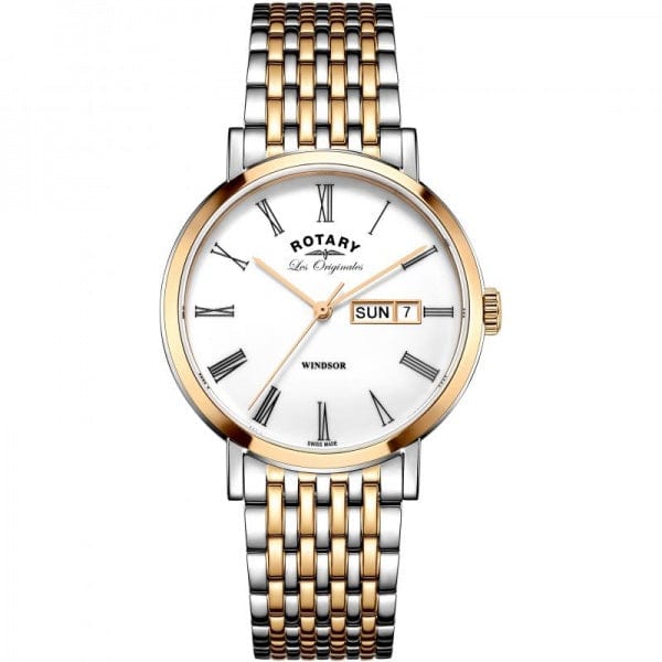[Special Offer] Rotary GB90175/06 Sapphire Two-tone Quartz Men Watch
