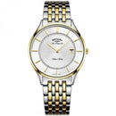 Rotary Ultra Slim GB90801/02 Sapphire Two-tone Quartz Men Watch