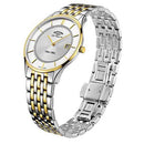 Rotary Ultra Slim GB90801/02 Sapphire Two-tone Quartz Men Watch