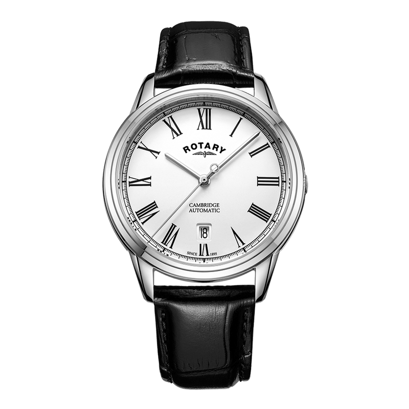 Rotary GS05250/01 Sapphire Leather Automatic Men Watch