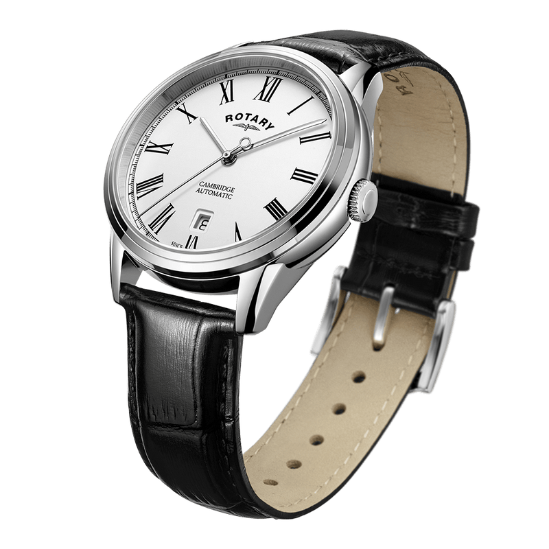 Rotary GS05250/01 Sapphire Leather Automatic Men Watch
