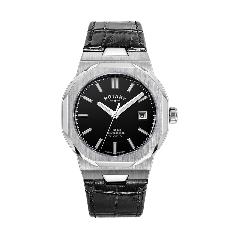 Rotary GS05410/04 Sapphire Leather Automatic Men Watch