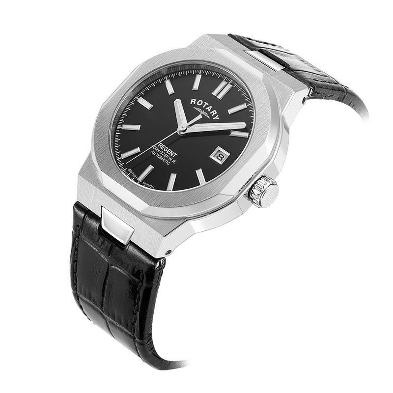 Rotary GS05410/04 Sapphire Leather Automatic Men Watch