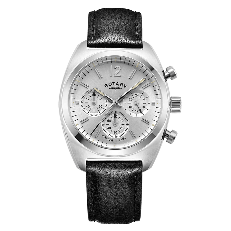 Rotary GS05485/59 Chronograph Leather Quartz Men Watch