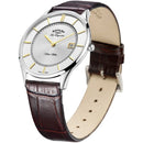 Rotary Ultra Slim GS90800/02 Sapphire Leather Quartz Men Watch