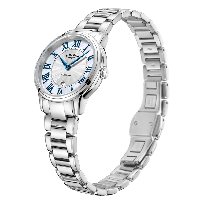 Rotary LB05425/07 Sapphire Mother of Pearl Quartz Women Watch