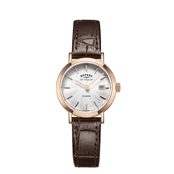 Rotary LS90157/02 Sapphire Leather Quartz Women Watch