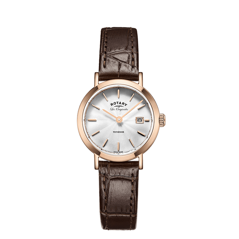 Rotary LS90157/02 Sapphire Leather Quartz Women Watch