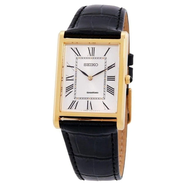 Seiko Conceptual Regular SWR104P1 Square Sapphire Quartz Men Watch