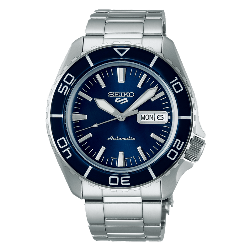 Seiko 5 SRPK97K1 Bluetone Redux Automatic Blue Dial Men Watch Malaysia