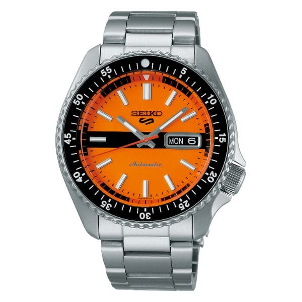 Seiko 5 SRPK11K1 "New Double Hurricane" Retro Colour Automatic Men Watch