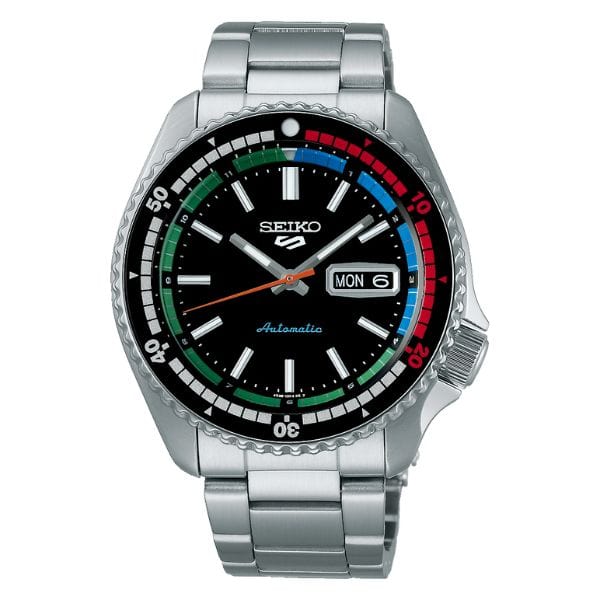 Seiko 5 SRPK13K1 "New Regatta Timer" Retro Colour Automatic Men Watch