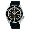 Seiko 5 Sports SRPD73K2 Black Silicone Diver Style Automatic Men Watch