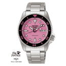 Seiko 5 Sports SRPM07K1 Pink Panther Limited 9999 Pink Automatic Men Watch