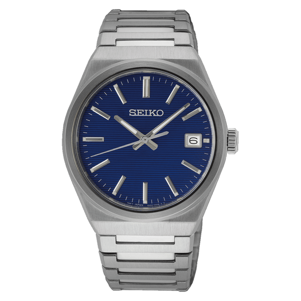 Seiko Conceptual Regular SUR555P1 Blue Dial Sapphire Quartz Men Watch 