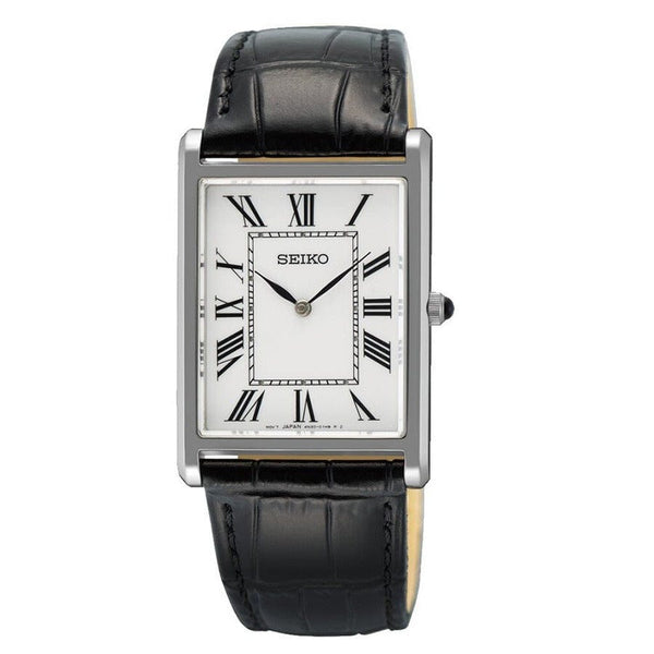 Seiko Conceptual Regular SWR103P1 Square Sapphire Quartz Men Watch