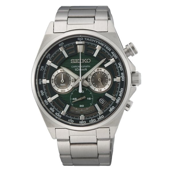 Seiko Criteria SSB405P1 Chronograph Stainless Steel Men Watch