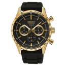 Seiko Conceptual Regular SSB446P1 Chronograph Black Steel Men Watch 