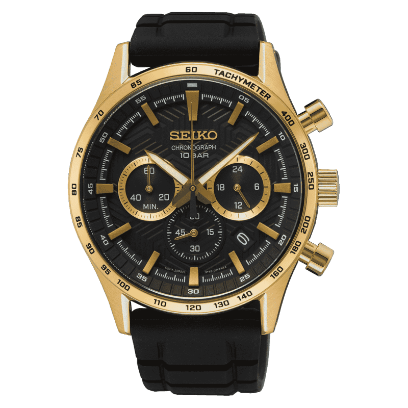 Seiko Criteria SSB446P1 Chronograph Sapphire Steel Men Watch