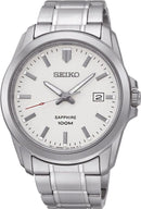 Seiko Neo Classic SGEH45P1 White Dial Sapphire Quartz Men Watch