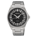 Seiko SUR505P1 Quartz Water Resistant Black Dial Men Watch Malaysia