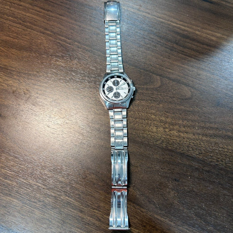 [Pre-Owned] Seiko Vintage Panda Quartz Chronograph (7T92-0CC0) Men Watch