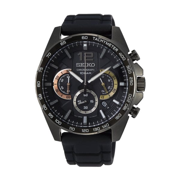 Seiko Criteria SSB349P1 Chronograph Black Dial Men Watch Malaysia