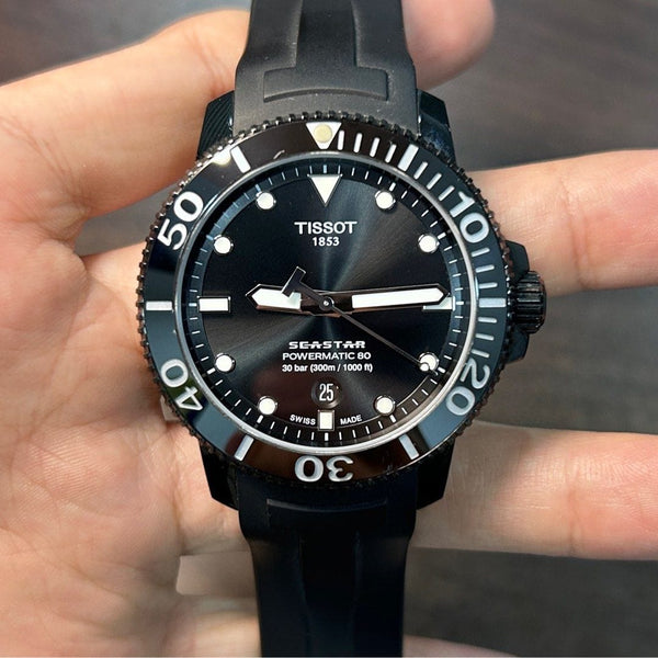 [Pre-Owned] Tissot Seastar 1000 Powermatic 80 Automatic 300m Diver Watch