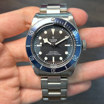 [Pre-Owned] Tudor Black Bay M79230B Blue Automatic Diver Men Watch