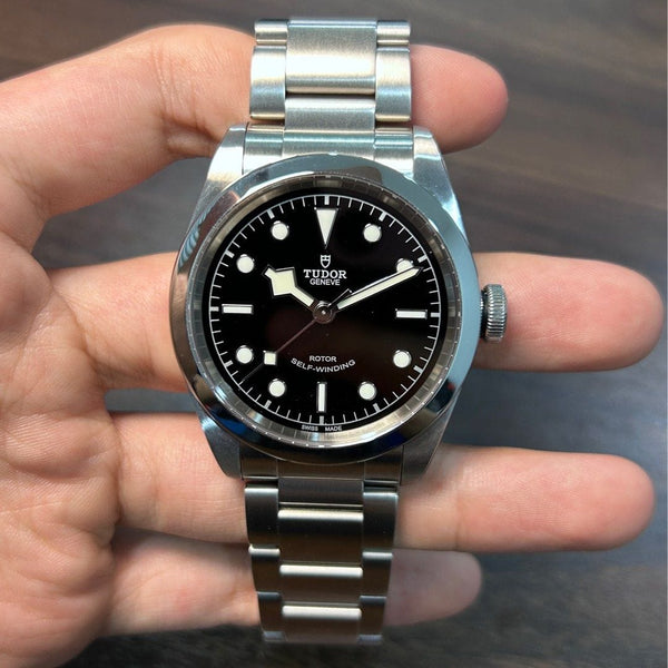 [Pre-Owned] Tudor Heritage Black Bay 41 M79540-0006 Automatic Men Watch