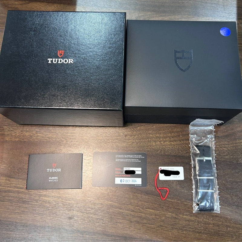 [Pre-Owned] Tudor Heritage Black Bay 41 M79540-0006 Automatic Men Watch