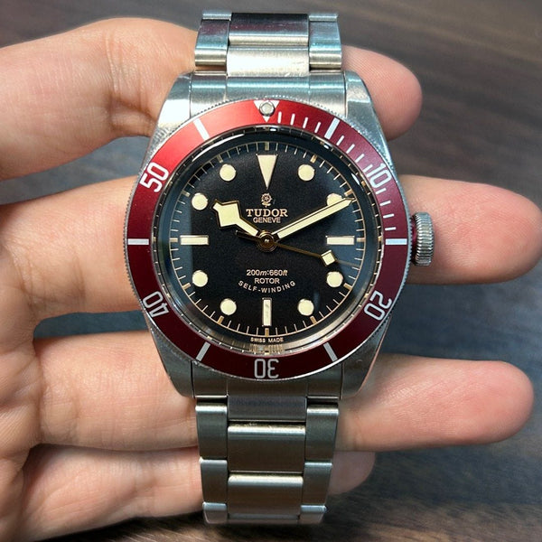 [Pre-Owned] Tudor Heritage Black Bay Smiley 41mm 79220R Men Watch