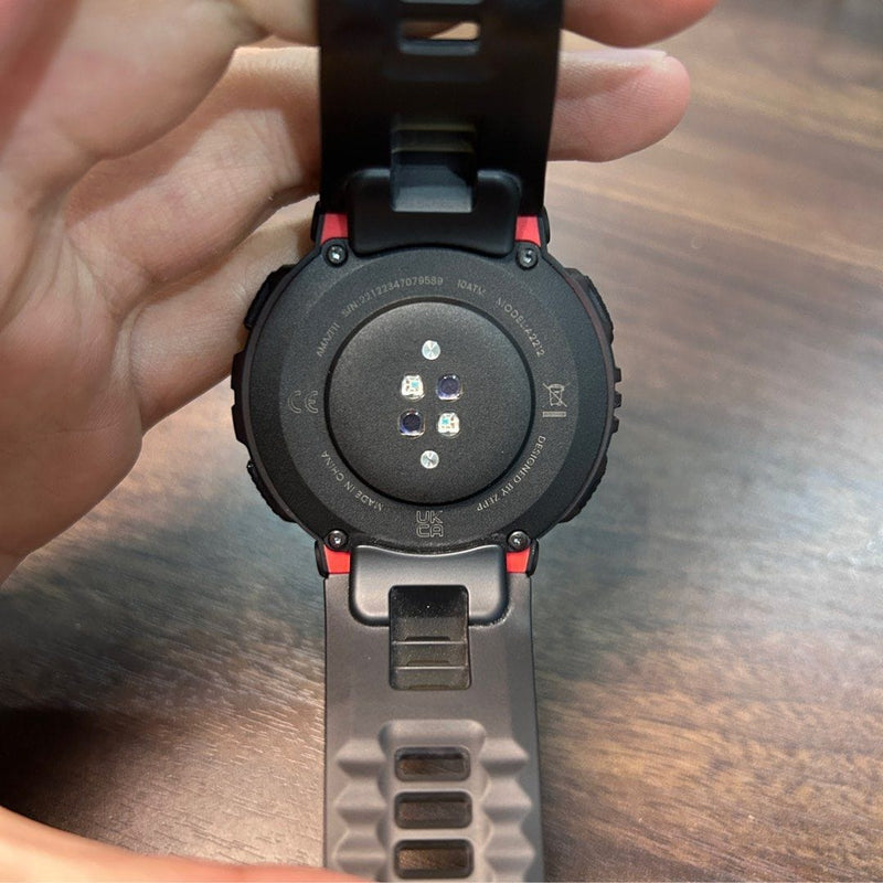 [Pre-Owned] Amazfit Active Edge Lifestyle Smartwatch (Lava Black)