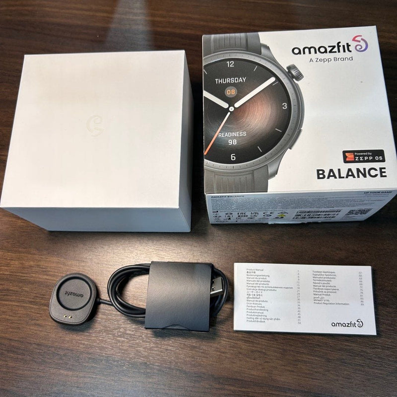 [Pre-Owned] Amazfit Balance (GTR 5) Midnight Black Lifestyle Smartwatch